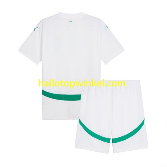 Senegal Voetbalshirt Kleuters/Kids Thuis Tenue 2025 Korte Mouw