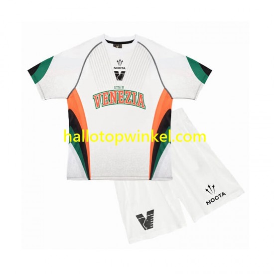 Venezia Voetbalshirt Kleuters/Kids Uit Tenue 2024-2025 Korte Mouw