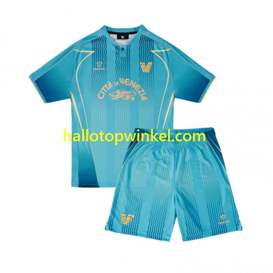 Venezia Voetbalshirt Kleuters/Kids Derde Tenue 2024-2025 Korte Mouw