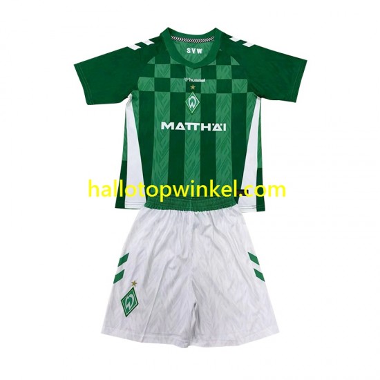 Voetbalshirt Werder Bremen Kleuters/Kids Thuis Tenue 2024-2025 Korte Mouw