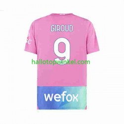 AC Milan Voetbalshirt Olivier Giroud 9 Heren Derde Tenue 2023-2024 Korte Mouw