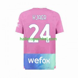 AC Milan Voetbalshirt Simon Kjaer 24 Heren Derde Tenue 2023-2024 Korte Mouw