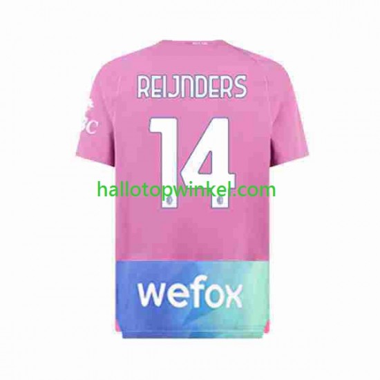 AC Milan Voetbalshirt Tijjani Reijnders 14 Heren Derde Tenue 2023-2024 Korte Mouw