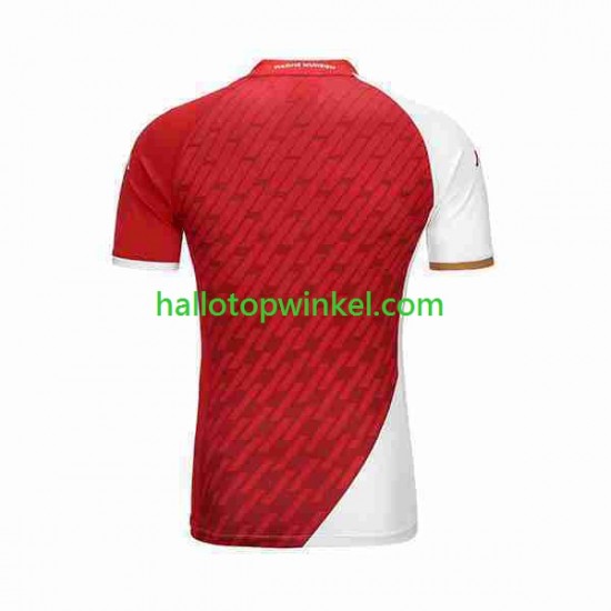 AS Monaco Voetbalshirt Heren Thuis Tenue 2023-2024 Korte Mouw