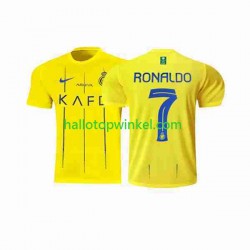 Voetbalshirt Al-Nassr Ronaldo 7 Heren Thuis Tenue 2023-2024 Korte Mouw