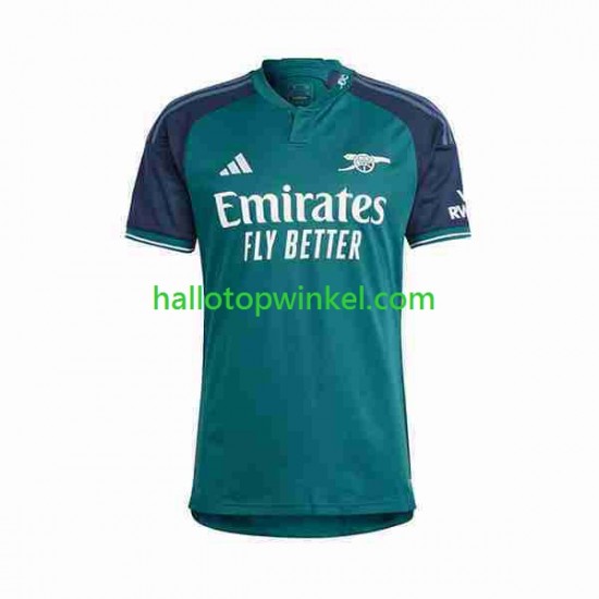 Arsenal Voetbalshirt Heren Derde Tenue 2023-2024 Korte Mouw