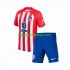 Atlético Madrid Voetbalshirt 2 Kleuters/Kids Thuis Tenue 2023-2024 Korte Mouw