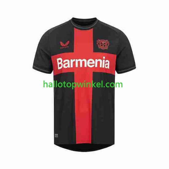 Bayer 04 Leverkusen Voetbalshirt Heren Thuis Tenue 2023-2024 Korte Mouw