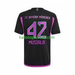 FC Bayern München Voetbalshirt Jamal Musiala 42 Heren Uit Tenue 2023-2024 Korte Mouw