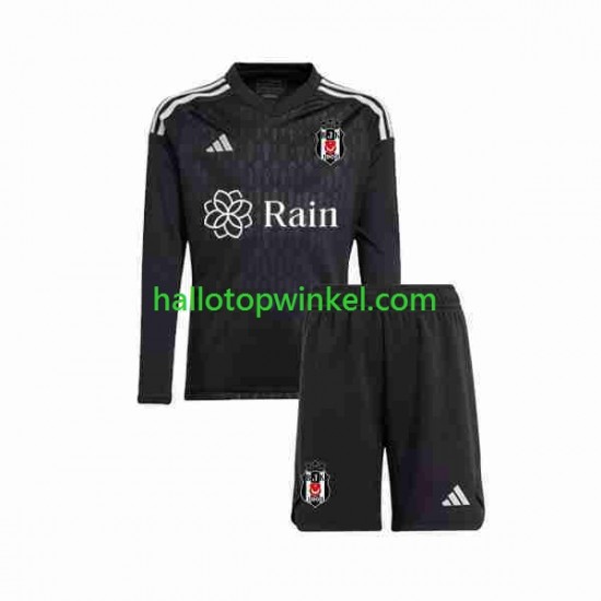 Besiktas Voetbalshirt Doelman Kleuters/Kids Thuis Tenue 2023-2024 Lange Mouw