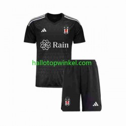 Besiktas Voetbalshirt Doelman Kleuters/Kids Thuis Tenue 2023-2024 Korte Mouw