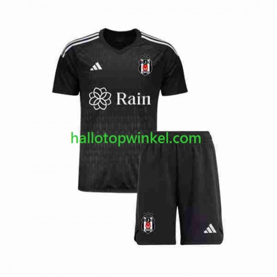 Besiktas Voetbalshirt Doelman Kleuters/Kids Thuis Tenue 2023-2024 Korte Mouw