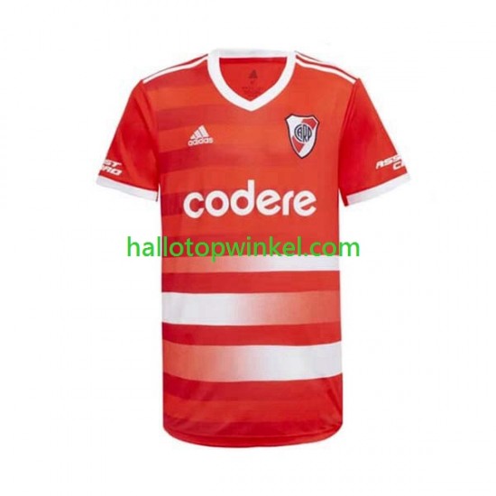 CA River Plate Voetbalshirt Heren Uit Tenue 2023-2024 Korte Mouw
