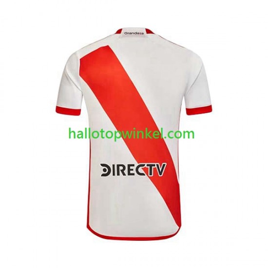 CA River Plate Voetbalshirt Heren Thuis Tenue 2023-2024 Korte Mouw