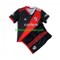 CA River Plate Voetbalshirt Kleuters/Kids Derde Tenue 2023-2024 Korte Mouw