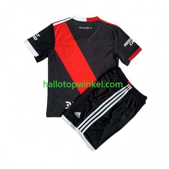 CA River Plate Voetbalshirt Kleuters/Kids Derde Tenue 2023-2024 Korte Mouw