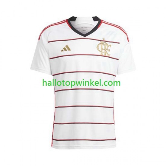 CR Flamengo Voetbalshirt Heren Uit Tenue 2023-2024 Korte Mouw