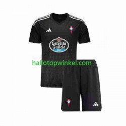 Celta de Vigo Voetbalshirt Doelman Kleuters/Kids Uit Tenue 2023-2024 Korte Mouw