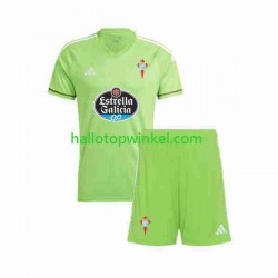 Celta de Vigo Voetbalshirt Doelman Kleuters/Kids Thuis Tenue 2023-2024 Korte Mouw