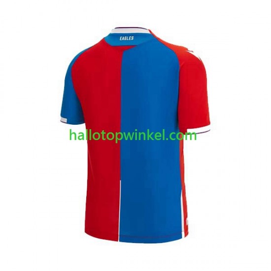 Crystal Palace Voetbalshirt Heren Thuis Tenue 2023-2024 Korte Mouw