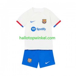 FC Barcelona Voetbalshirt Kleuters/Kids Uit Tenue 2023-2024 Korte Mouw
