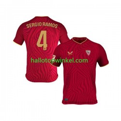 Sevilla FC Voetbalshirt Sergio Ramos 4 Heren Uit Tenue 2023-2024 Korte Mouw