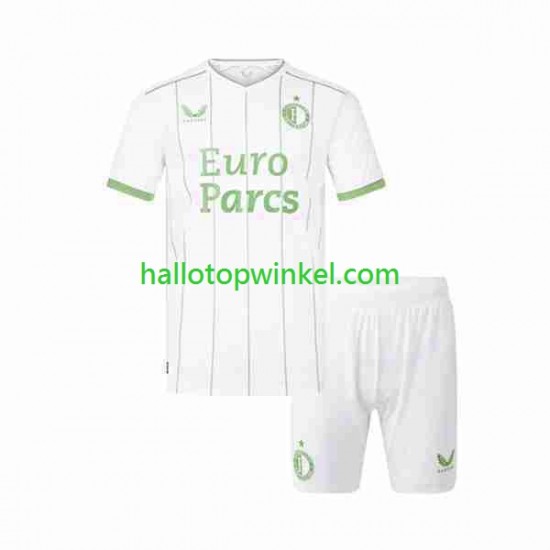 Feyenoord Rotterdam Voetbalshirt Kleuters/Kids Derde Tenue 2023-2024 Korte Mouw