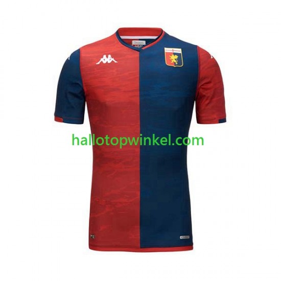 Genoa Voetbalshirt Heren Thuis Tenue 2023-2024 Korte Mouw
