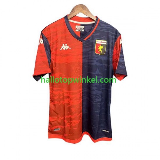 Genoa Voetbalshirt Heren Thuis Tenue 2023-2024 Korte Mouw