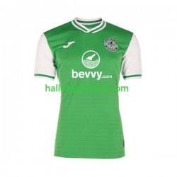 Hibernian Voetbalshirt Heren Thuis Tenue 2023-2024 Korte Mouw
