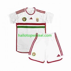 Voetbalshirt Hungray Kleuters/Kids Uit Tenue 2022 Korte Mouw