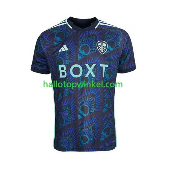 Leeds United Voetbalshirt Heren Uit Tenue 2023-2024 Korte Mouw