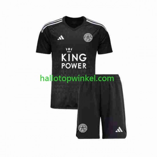 Leicester City Voetbalshirt Doelman Kleuters/Kids Derde Tenue 2023-2024 Korte Mouw