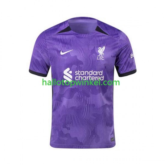 Liverpool Voetbalshirt Heren Derde Tenue 2023-2024 Korte Mouw
