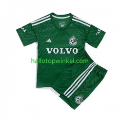 Maccabi Haifa Voetbalshirt Kleuters/Kids Thuis Tenue 2023-2024 Korte Mouw