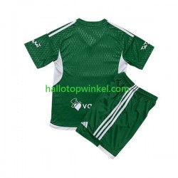 Maccabi Haifa Voetbalshirt Kleuters/Kids Thuis Tenue 2023-2024 Korte Mouw