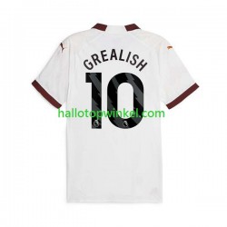Manchester City Voetbalshirt Jack Grealish 10 Heren Uit Tenue 2023-2024 Korte Mouw