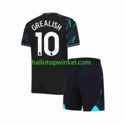 Manchester City Voetbalshirt Jack Grealish 10 Kleuters/Kids Derde Tenue 2023-2024 Korte Mouw