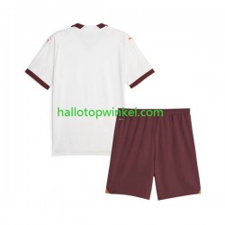 Manchester City Voetbalshirt Kleuters/Kids Uit Tenue 2023-2024 Korte Mouw