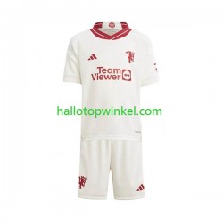 Manchester United Voetbalshirt Kleuters/Kids Derde Tenue 2023-2024 Korte Mouw