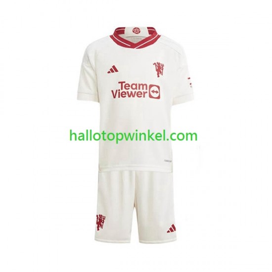 Manchester United Voetbalshirt Kleuters/Kids Derde Tenue 2023-2024 Korte Mouw