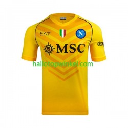 Napoli Voetbalshirt Doelman Heren Uit Tenue 2023-2024 Korte Mouw