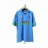 Napoli Voetbalshirt 1989 1990 Retro Heren Thuis Tenue Korte Mouw