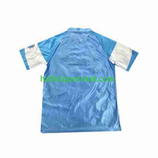 Napoli Voetbalshirt Special 1990 1991 Retro Heren Thuis Tenue Korte Mouw