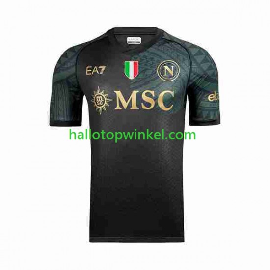 Napoli Voetbalshirt Heren Derde Tenue 2023-2024 Korte Mouw