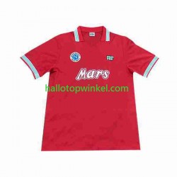 Napoli Voetbalshirt 1988 1989 Retro Heren Derde Tenue Korte Mouw