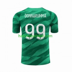 Paris Saint-Germain Voetbalshirt Donnarumma 99 Doelman Heren Thuis Tenue 2023-2024 Korte Mouw