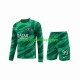 Paris Saint-Germain Voetbalshirt Donnarumma 99 Doelman Kleuters/Kids Thuis Tenue 2023-2024 Lange Mouw