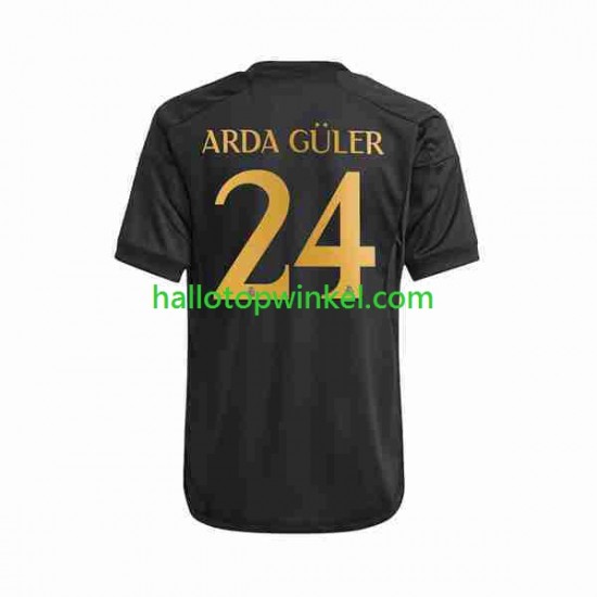 Real Madrid Voetbalshirt Arda Guler 24 Heren Derde Tenue 2023-2024 Korte Mouw