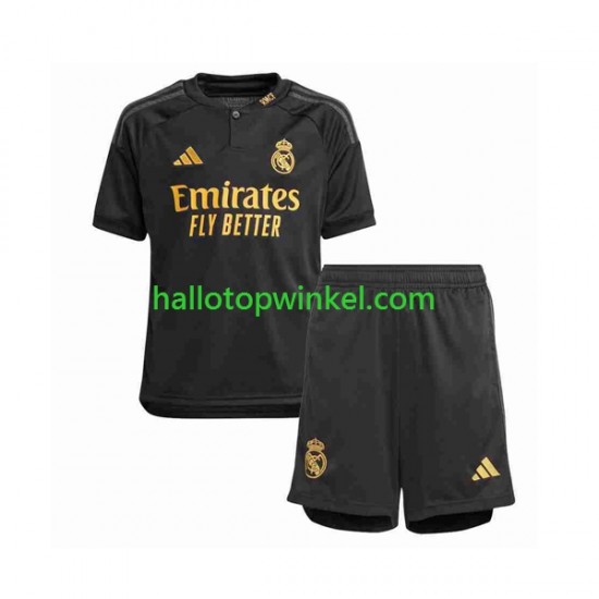 Real Madrid Voetbalshirt Kleuters/Kids Derde Tenue 2023-2024 Korte Mouw